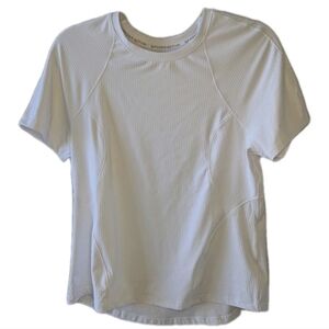 Spyder Active Women's Ribbed Active TShirt White Medium